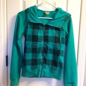 Juniors zip up hoodie